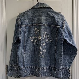 Embroidered Denim Jacket